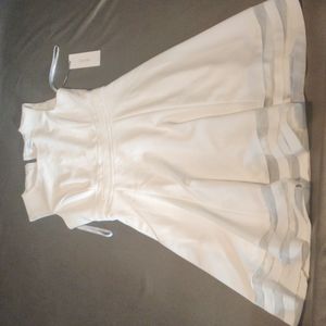 White Calvin Klein dress